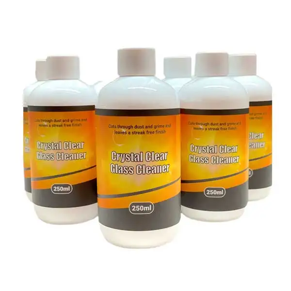 Crystal Clear Glass Cleaner (5 pack)