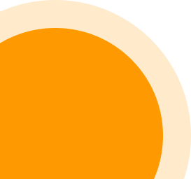 Orange decorative ellipse
