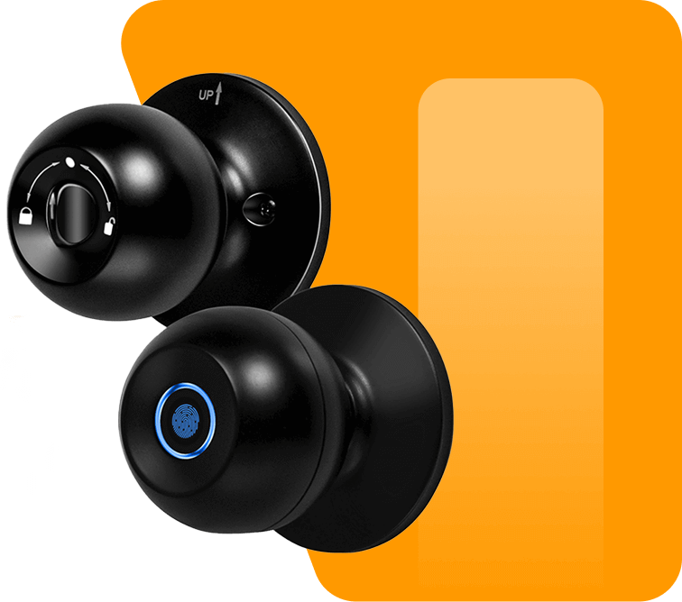 Round Smart Handle Lock