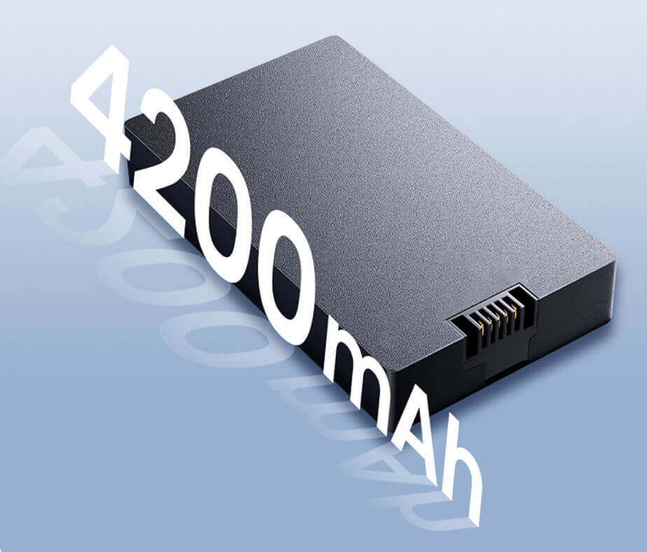 4200 mAh Rechargeable Lithium Battery
