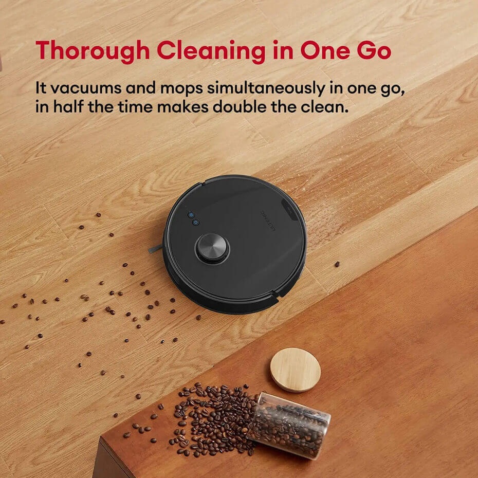 Thorough cleaning in one go