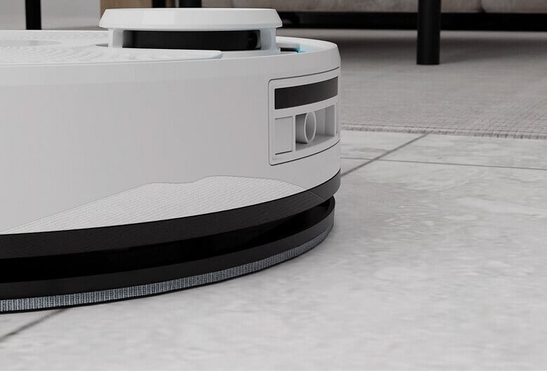 HOBOT LEGEE Q10 Pro mopping floor with advanced water dispersion system